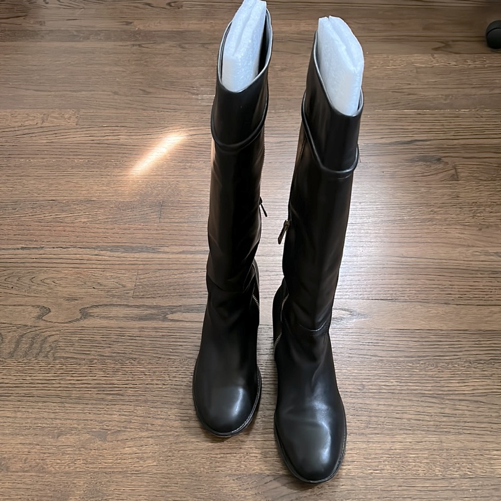 Coach Leather Riding Boots